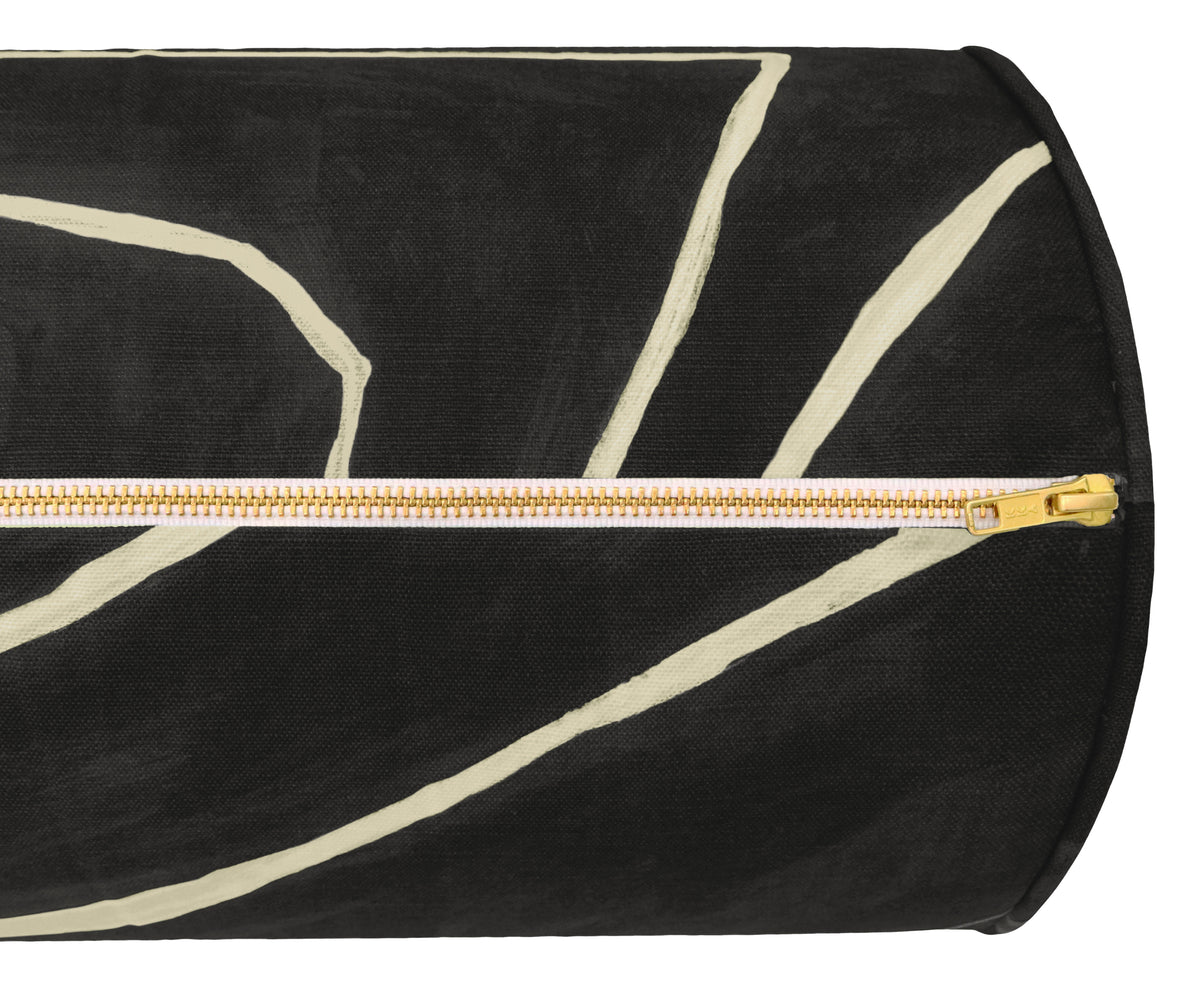 THE BOLSTER :: GRAFFITO // ONYX + BEIGE | KELLY WEARSTLER