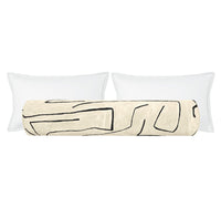 THE BOLSTER :: GRAFFITO // LINEN + ONYX | KELLY WEARSTLER