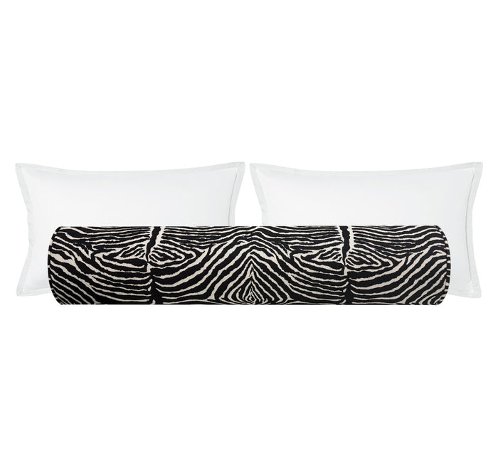 THE BOLSTER :: LE ZEBRE // BLACK | BRUNSCHWIG & FILS