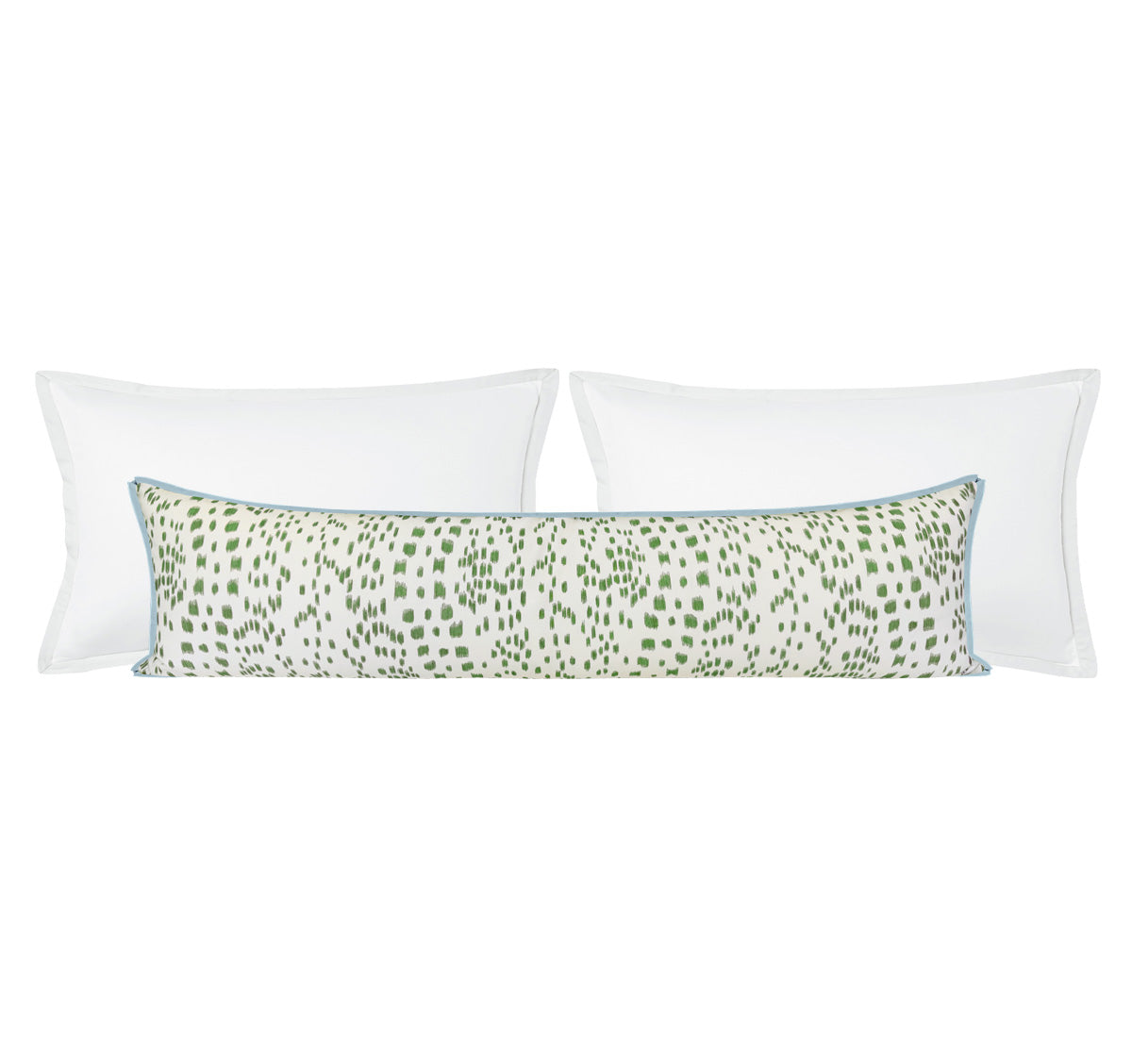 THE XL LUMBAR :: LES TOUCHES // GREEN | BRUNSCHWIG & FILS