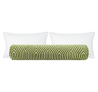 THE BOLSTER :: VANDERBILT VELVET // LETTUCE | SCHUMACHER