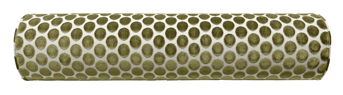 THE BOLSTER :: LUNA CUT VELVET // OLIVE
