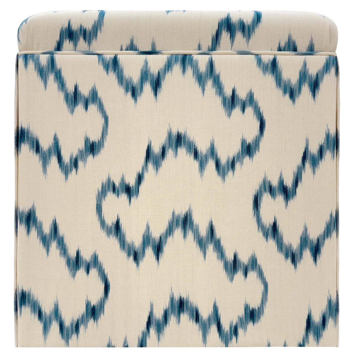 THE SKIRTED OTTOMAN :: MALLORCAN IKAT | LEE JOFA