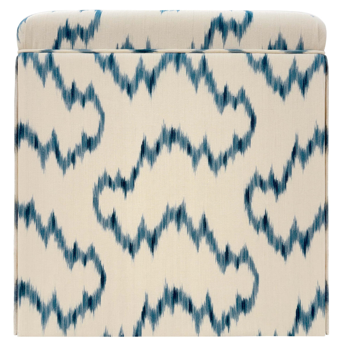 THE SKIRTED OTTOMAN :: MALLORCAN IKAT | LEE JOFA