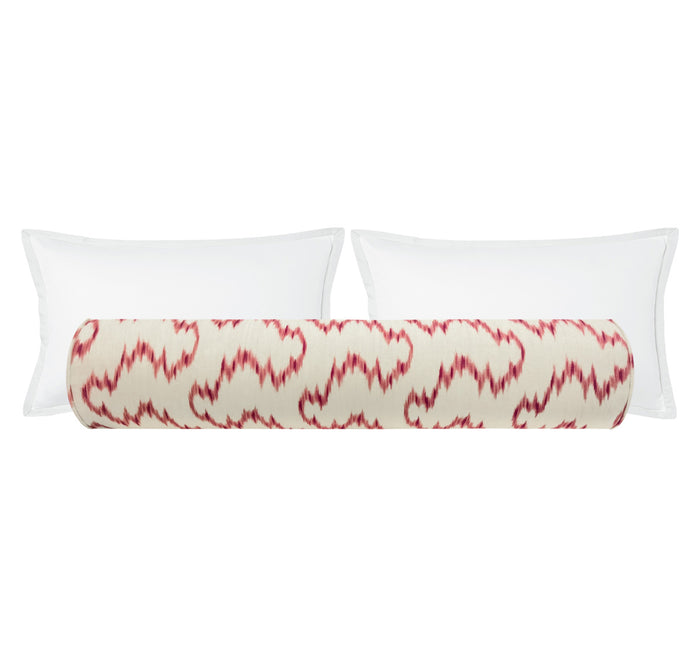 THE BOLSTER :: MALLORCAN IKAT // BERRY | LEE JOFA