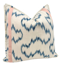 MALLORCAN IKAT // DELFT + TAPE TRIM | LEE JOFA