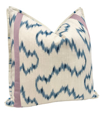MALLORCAN IKAT // DELFT + TAPE TRIM | LEE JOFA