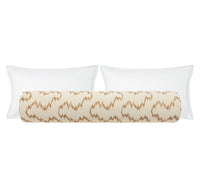THE BOLSTER :: MALLORCAN IKAT // CAMEL | LEE JOFA