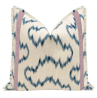 MALLORCAN IKAT // DELFT + TAPE TRIM | LEE JOFA