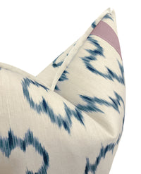 MALLORCAN IKAT // DELFT + TAPE TRIM | LEE JOFA