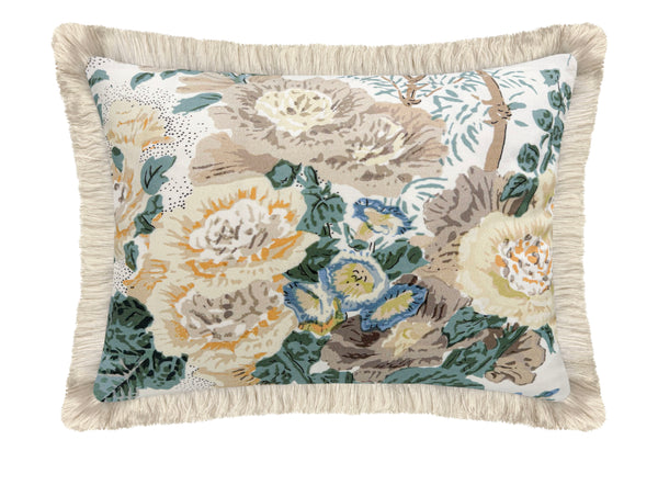 THE MINI :: ALTHEA PRINT // CITRON + FRINGE | LEE JOFA