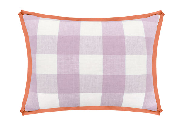 THE MINI :: CHARLESTON CHECK // LAVENDER