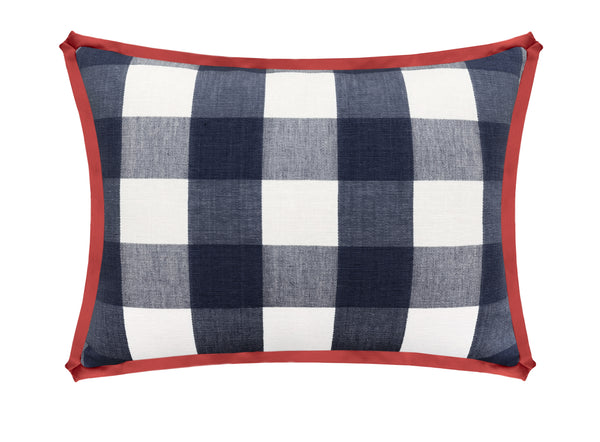 THE MINI :: CHARLESTON CHECK // NAVY BLUE