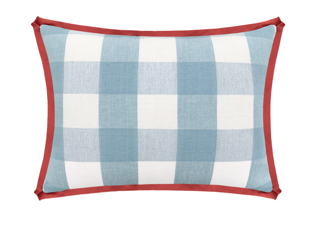 THE MINI :: CHARLESTON CHECK // POWDER BLUE – Little Design Co.