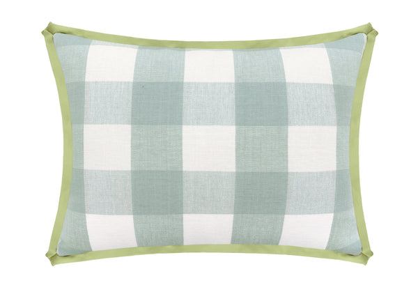 THE MINI :: CHARLESTON CHECK // SPA BLUE