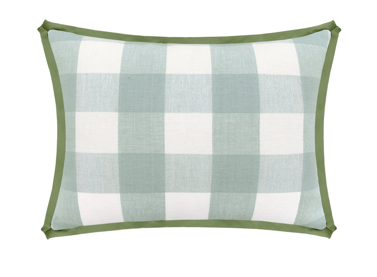 THE MINI :: CHARLESTON CHECK // SPA BLUE