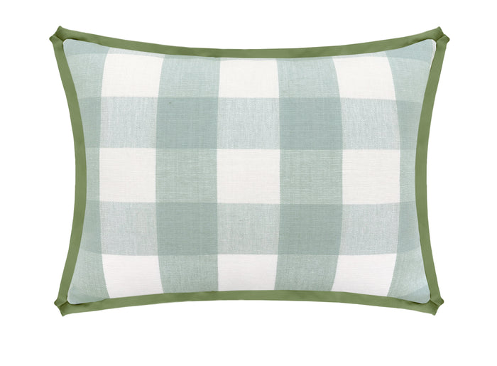 THE MINI :: CHARLESTON CHECK // SPA BLUE