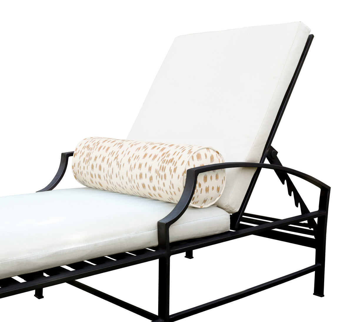 OUTDOOR BOLSTER : LES TOUCHES // BEIGE | BRUNSCHWIG & FILS