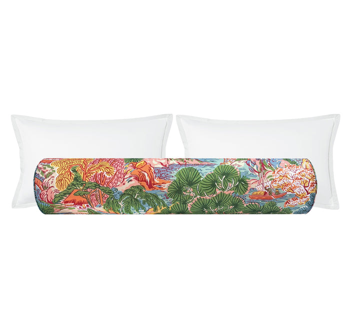 THE BOLSTER :: PAGODA TREES // PINK AND GREEN | THIBAUT
