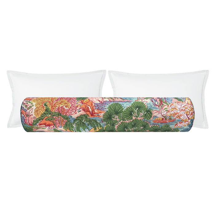 THE BOLSTER :: PAGODA TREES // PINK AND GREEN | THIBAUT