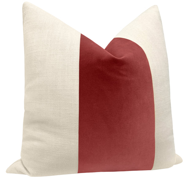 PANEL :: SIGNATURE VELVET // RHUBARB