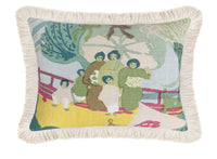 THE MINI :: PEARL RIVER // YELLOW + FRINGE | SCHUMACHER