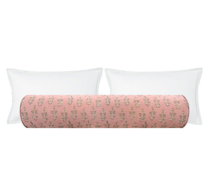 THE BOLSTER :: POPPY SPRIG // BLUSH | GP & J BAKER