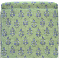 THE SKIRTED OTTOMAN :: POPPY SPRIG | GP & J BAKER