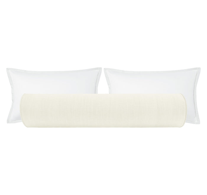 THE BOLSTER :: SIGNATURE LINEN // BONE