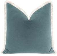 SIGNATURE VELVET // HYDRANGEA BLUE + FRINGE