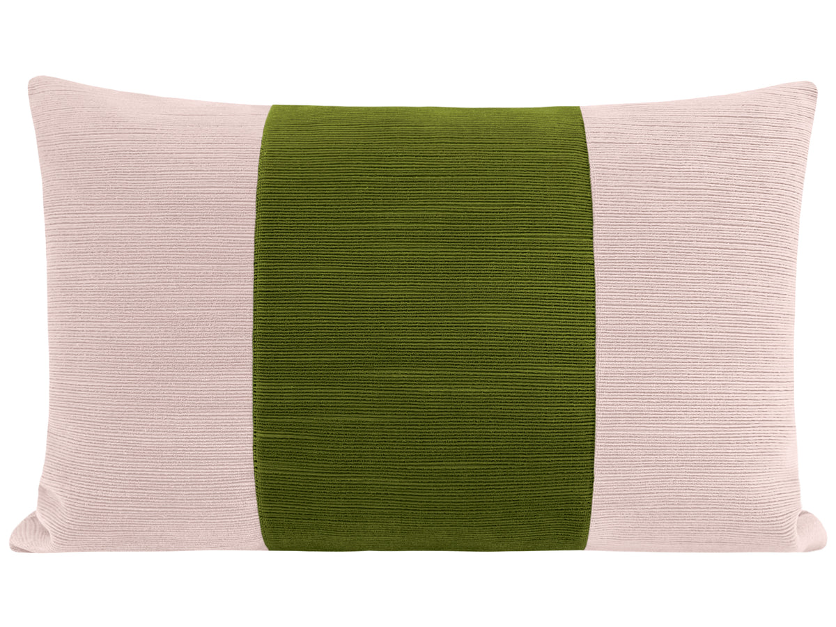 THE LITTLE LUMBAR :: STRIE VELVET // BALLET + PERIDOT