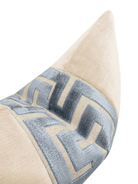THE LITTLE LUMBAR :: STRIE VELVET // CASHMERE + DELFT GREEK TRIM