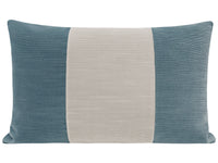 THE LITTLE LUMBAR :: STRIE VELVET // CHAMBRAY + OYSTER