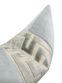 THE LITTLE LUMBAR :: STRIE VELVET // MIST + PLATINUM GREEK TRIM