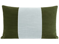 THE LITTLE LUMBAR :: STRIE VELVET // OLIVE + MIST