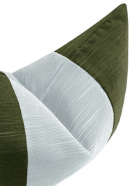 THE LITTLE LUMBAR :: STRIE VELVET // OLIVE + MIST
