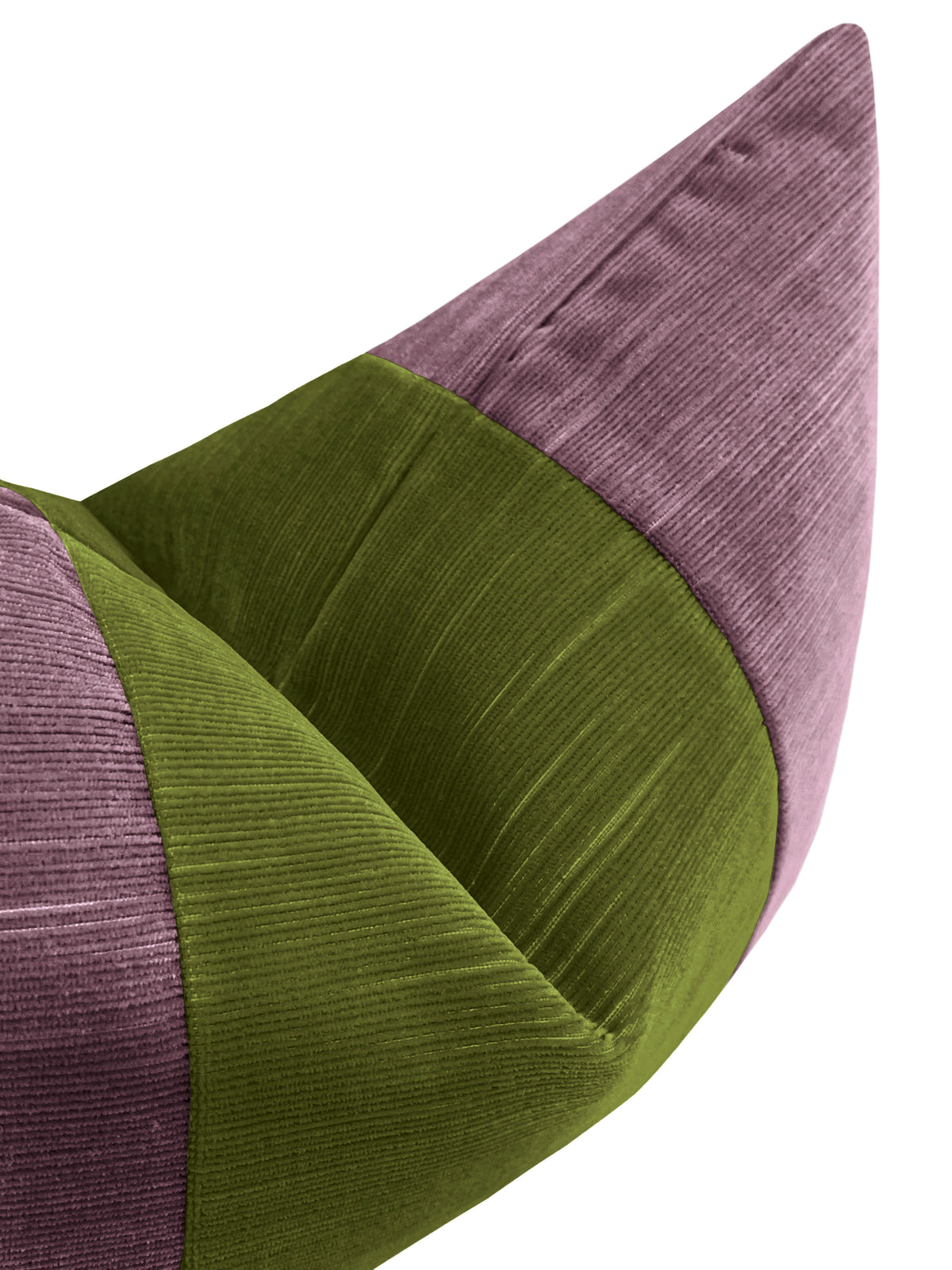 THE LITTLE LUMBAR :: STRIE VELVET // SMOKEY AMETHYST + PERIDOT