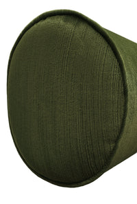 THE BOLSTER :: STRIE VELVET // OLIVE + GREEK TRIM