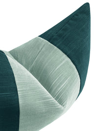 THE LITTLE LUMBAR :: STRIE VELVET // HARBOUR BLUE + SPA BLUE