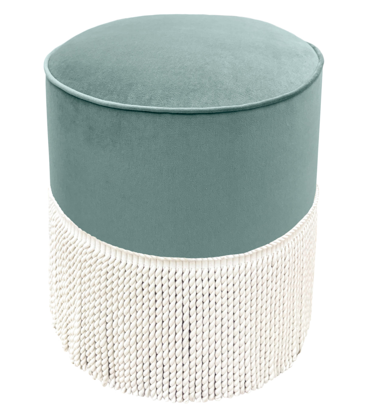 THE TIGHT ROUND OTTOMAN :: SOCIETY VELVET