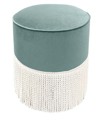 THE TIGHT ROUND OTTOMAN :: SOCIETY VELVET