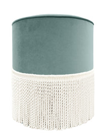 THE TIGHT ROUND OTTOMAN :: SOCIETY VELVET