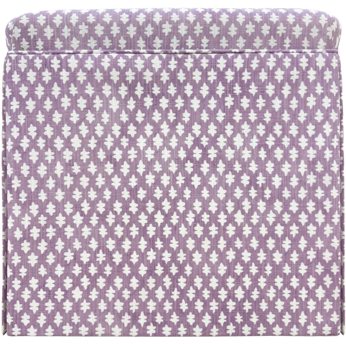 THE SKIRTED OTTOMAN :: TILLY PRINT // LAVENDER