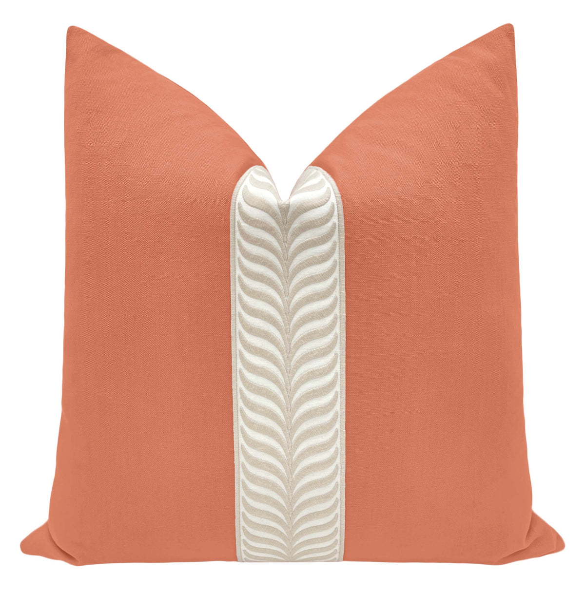 CLASSIC LINEN // PERSIMMON + TRELLIS TRIM // NATURAL