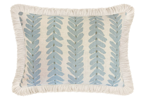 THE MINI :: WOODPERRY // BLUE + FRINGE | SCHUMACHER