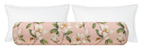 FINAL SALE : THE BOLSTER :: 9" X 48" MAGNOLIA PRINT // BLUSH