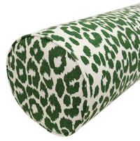 THE BOLSTER :: ICONIC LEOPARD // GREEN