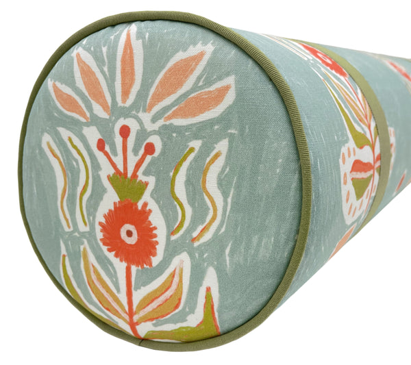 OCS X LDC | THE BOLSTER | LULIE WALLACE : REBEKAH // FRENCH BLUE + RIBBON TRIM // LEAF