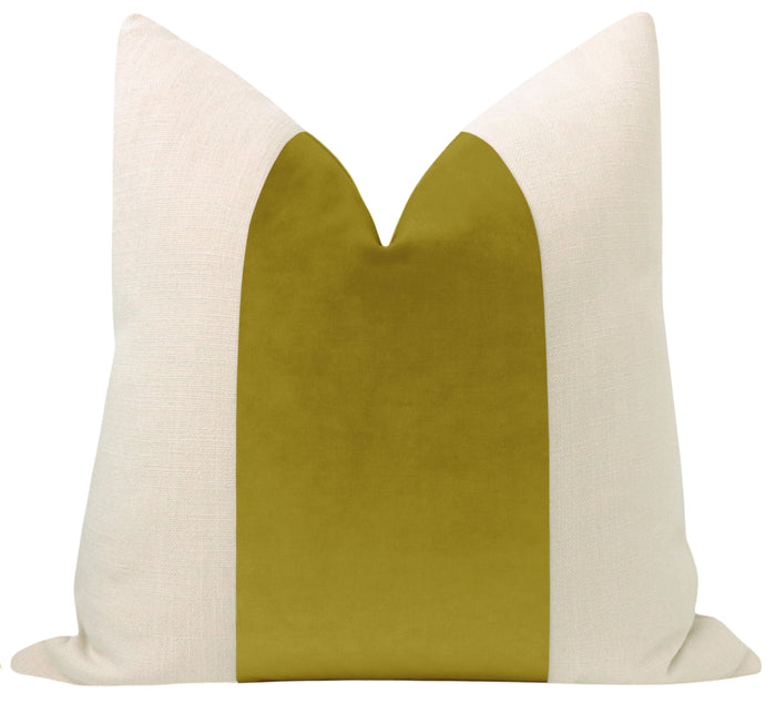 FINAL SALE : PANEL :: CLASSIC VELVET // CHARTREUSE