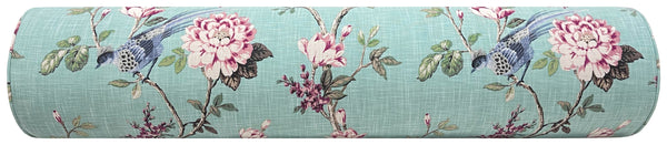 FINAL SALE : THE BOLSTER :: 9" X 48" CHINOIS GARDEN // ADRIATIC